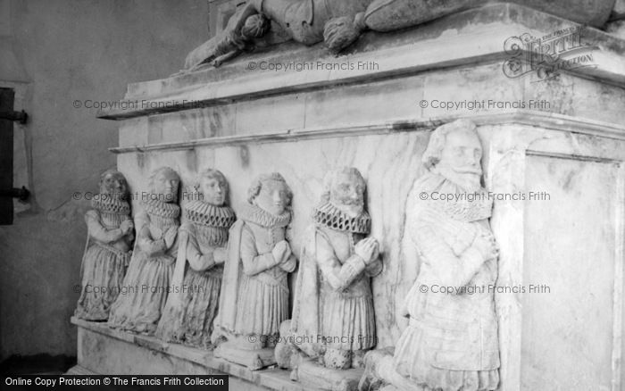 Photo of Mildenhall, Church, Ornate Tomb Of Sir Henry North (1556 1620) 1950