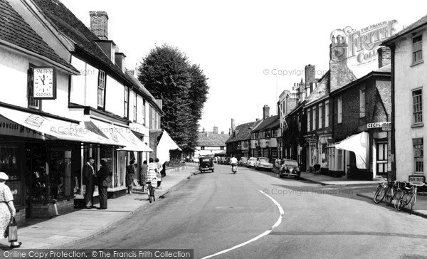 Photo of Mildenhall, High Street c.1965