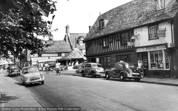 Photo of Mildenhall, High Street c.1965