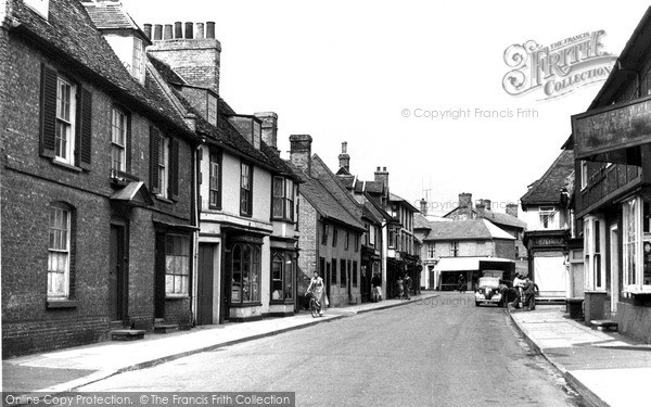 Photo of Mildenhall, Mill Street c.1955