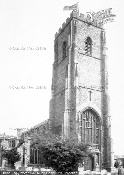 Photo of Mildenhall, St Mary's Church c.1955