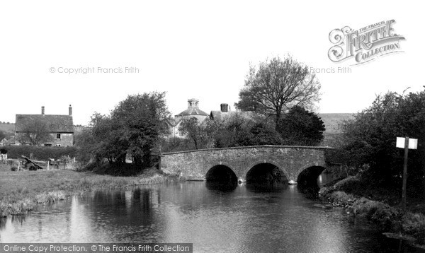 Photo of Mildenhall, The Old Bridge 1952