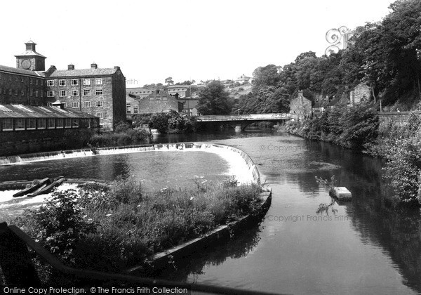 Photo of Milford, Bridge And River Derwent c.1955