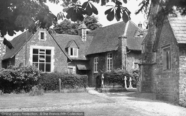 Photo of Milford, Church Of St John And School c.1955