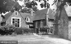 Milford, Church of St John and School c1955