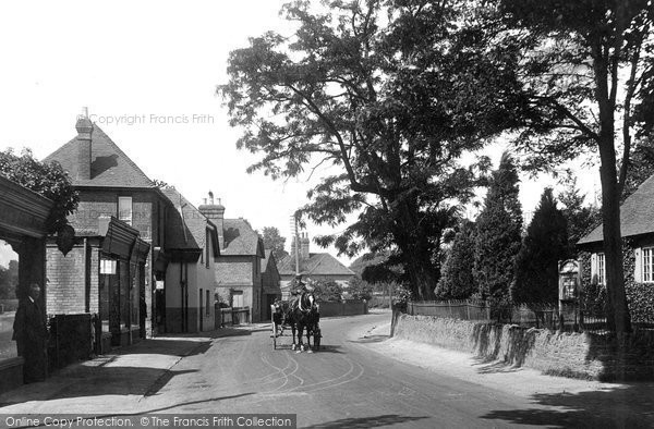 Photo of Milford, Church Road 1918