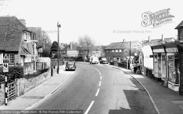 Photo of Milford, Church Road c.1955