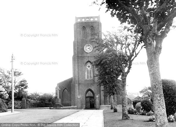 Photo of Milford Haven, St Katharine's Church c.1955
