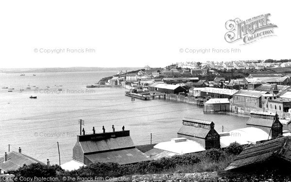 Photo of Milford Haven, The Docks And The Town c.1964