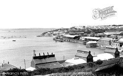 The Docks And The Town c.1964, Milford Haven
