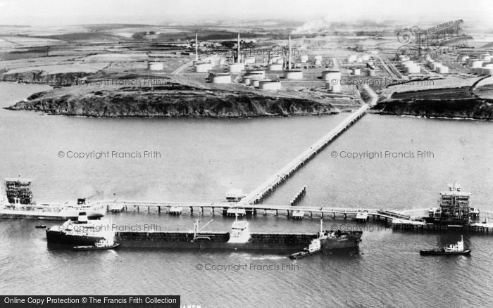 Photo of Milford Haven, The Esso Refinery c.1960