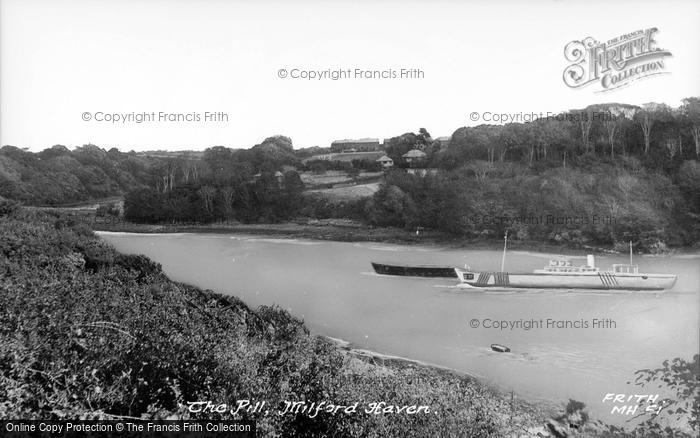Photo of Milford Haven, The Pill c.1955