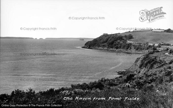 Photo of Milford Haven, View From Pointfields c.1950