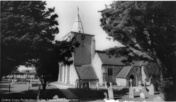 Photo of Milford on Sea, All Saints Church c1960