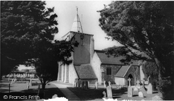 All Saints Church c.1960, Milford On Sea