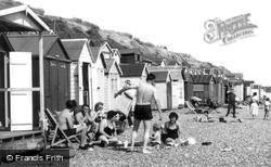 Beach Huts c.1960, Milford On Sea