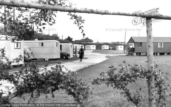 Photo of Milford On Sea, Downton Holiday Camp, View From The Entrance c.1955