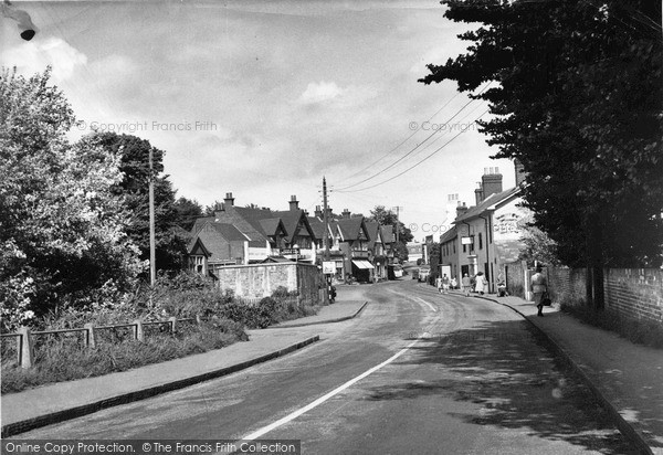 Photo of Milford On Sea, High Street c.1955