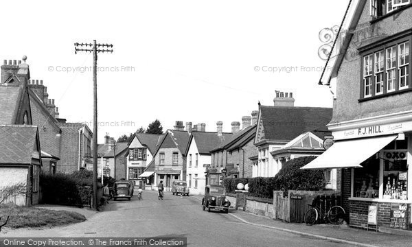 Photo of Milford On Sea, High Street c.1955