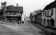 Milford on Sea, High Street c1965