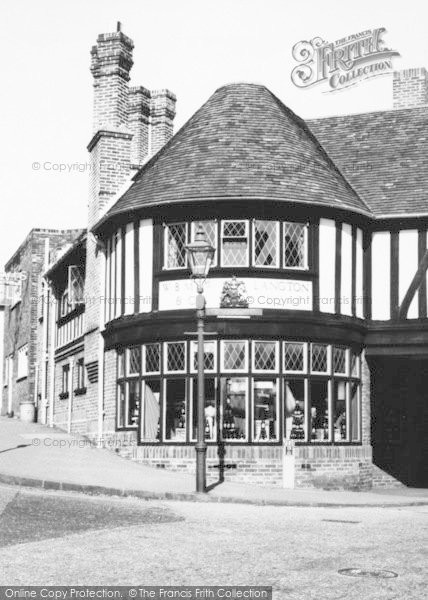 Photo of Milford On Sea, High Street, W B Mew Langton & Co Ltd c.1960