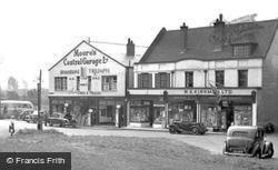 Moore's Central Garage c.1955, Milford On Sea