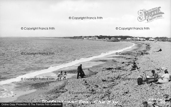 Photo of Milford On Sea, The Bay c.1955
