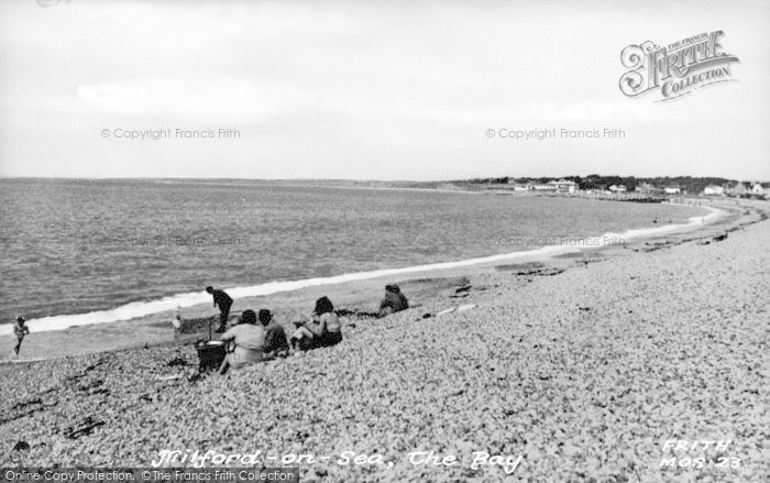 Photo of Milford On Sea, The Bay c.1955