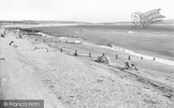 The Beach c.1955, Milford On Sea