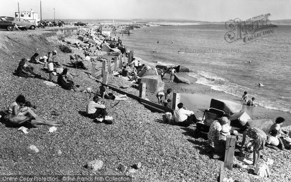 Photo of Milford On Sea, The Beach c.1960