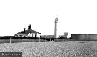 Milford on Sea, the Lighthouse, Hurst Point c1960