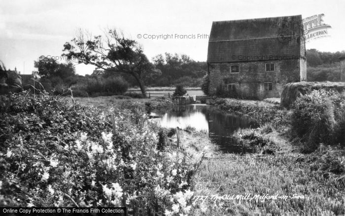 Photo of Milford On Sea, The Old Mill c.1935