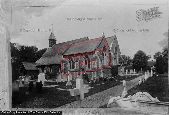 Photo of Milford, St John's Church 1898