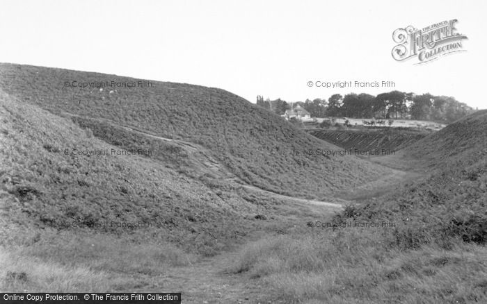 Photo of Milford, Surrounding Hills c.1955