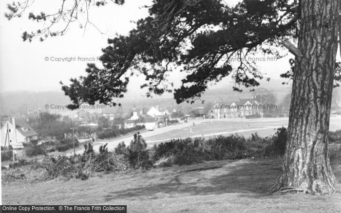 Photo of Milford, The Barley Mow From The Hills c.1955