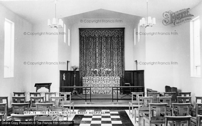 Photo of Milford, The Chapel, Milford Chest Hospital c.1965