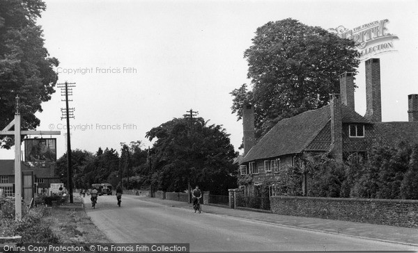 Photo of Milford, Turnpike Cottages, Main Road c.1955