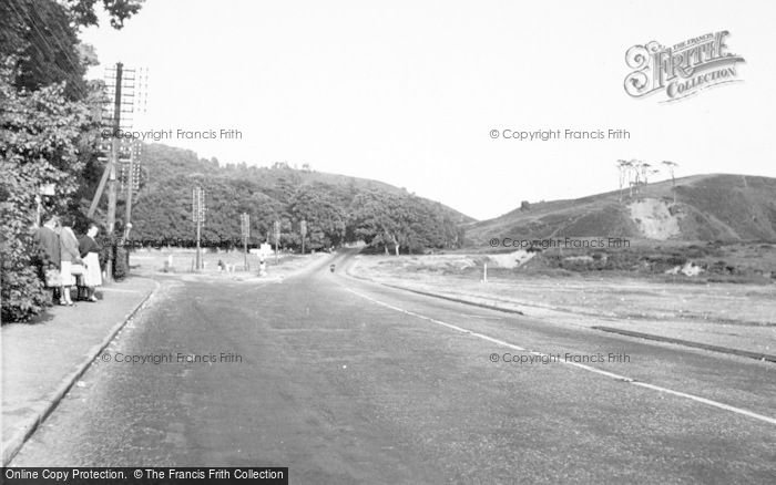 Photo of Milford, View From Lichfield Road c.1955