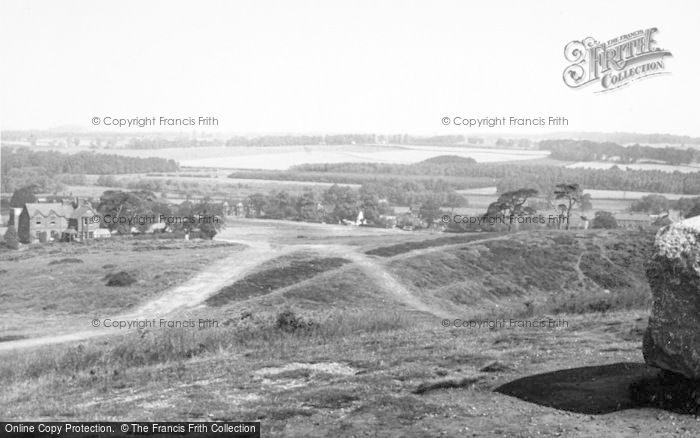 Photo of Milford, View From Pudding Hill c.1955