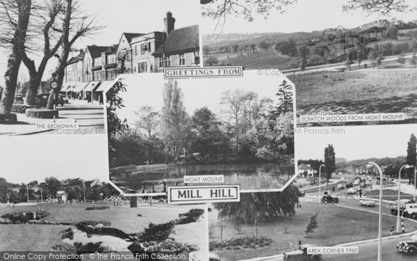 Photo of Mill Hill, Composite c.1960