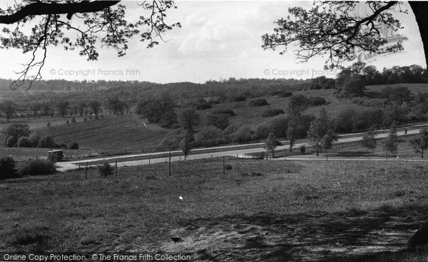 Photo of Mill Hill, Scratch Wood From Moat Mount c.1955