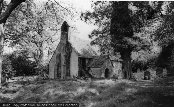 Photo of Milland, Old St Luke's Chapel c.1955