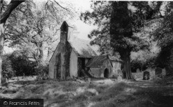 Old St Luke's Chapel c.1955, Milland