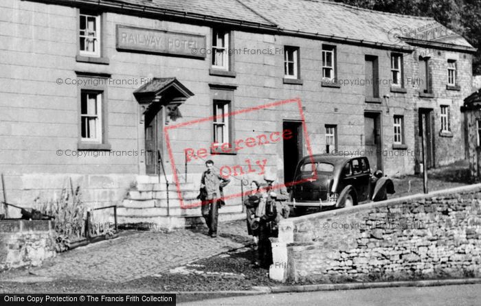 Photo of Miller's Dale, The Railway Hotel c.1955