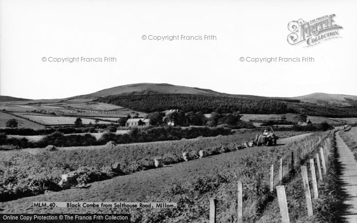 Photo of Millom, Black Combe From Salthouse Road c.1960