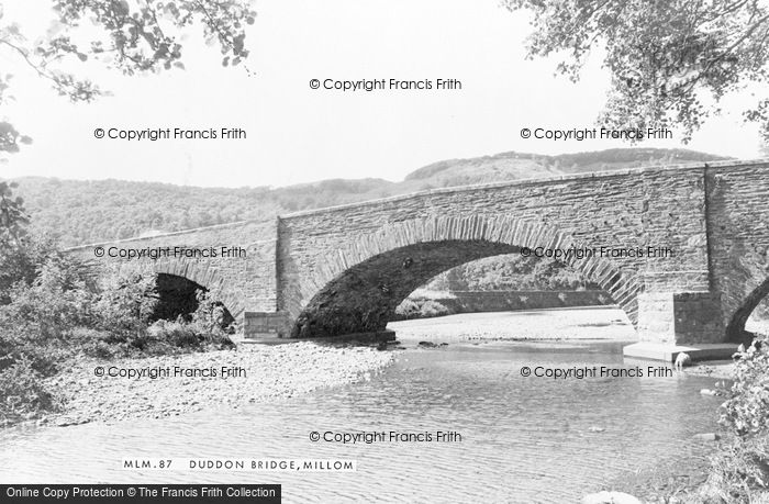 Photo of Millom, Duddon Bridge c.1965