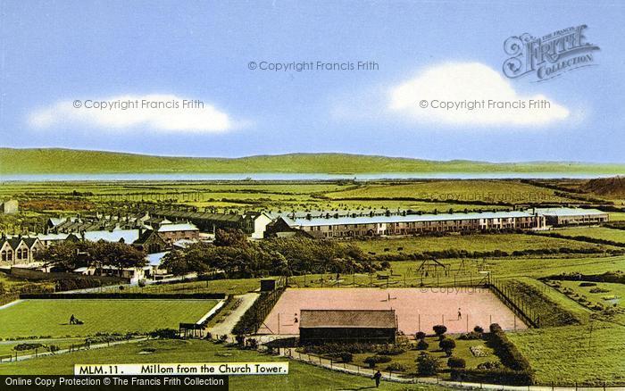Photo of Millom, From Church Tower c.1950
