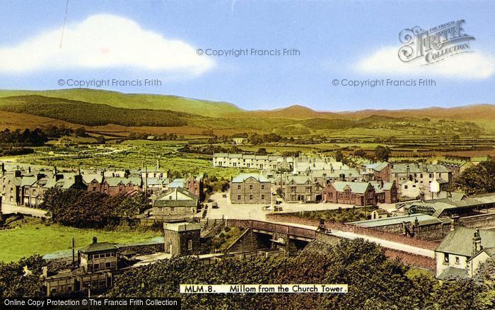 Photo of Millom, From The Church Tower c.1950