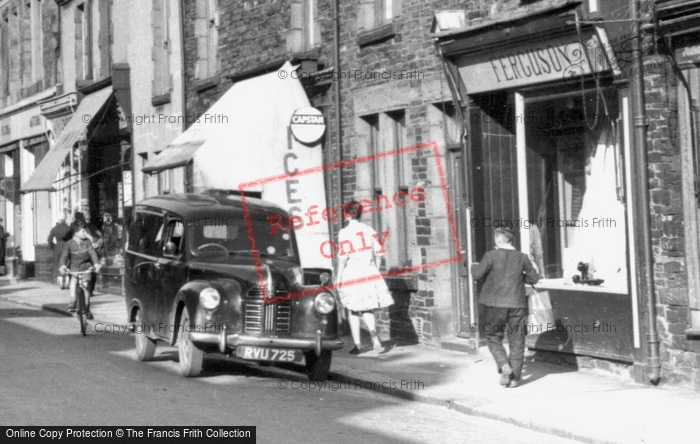 Photo of Millom, Shops In Wellington Street c.1960