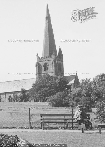 Photo of Millom, St George's Church c.1950